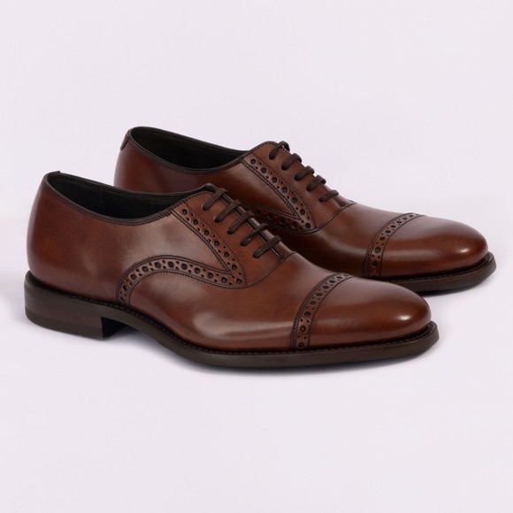 Loake Mens Green Kellar Shoe main image