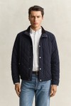 Gant Mens Blue Classic Quilted Jacket