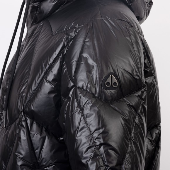 Moose Knuckles Mens Black Iceberg Quilted Down Puffer Jacket #3