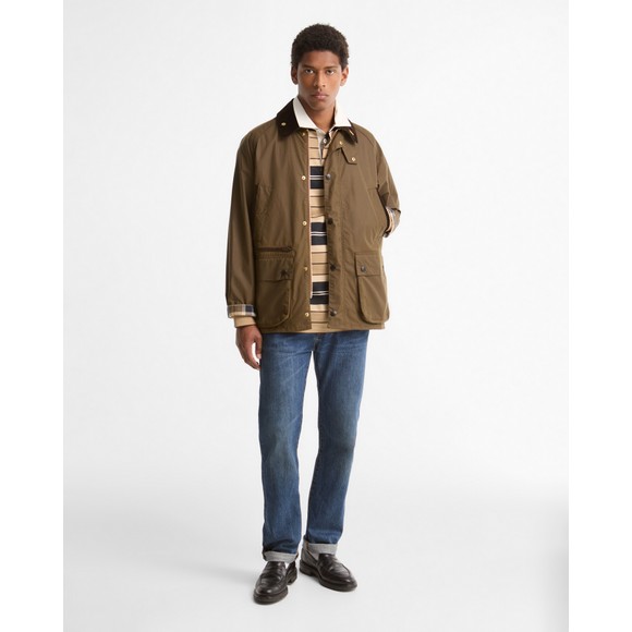 Barbour Icons Mens Brown Bedale Wax Jacket #3