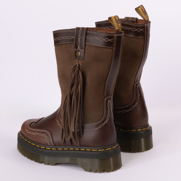 Dr. Martens Womens Brown Quad Mid DR Boot #3