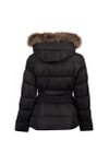 Superdry Womens Black Fuji Belted Puffer Jacket