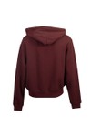 Superdry Womens Red Athletic Essential Applique Cropped Hoodie