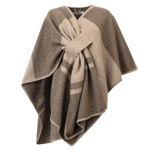 Rino & Pelle Womens Orange Levi Cape #1