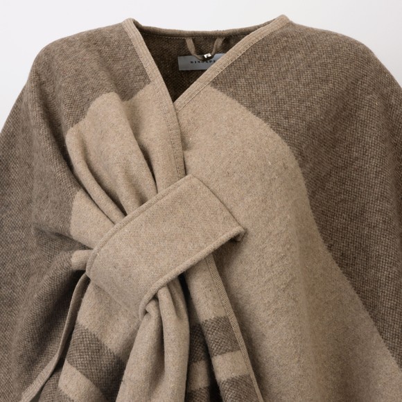 Rino & Pelle Womens Orange Levi Cape #2