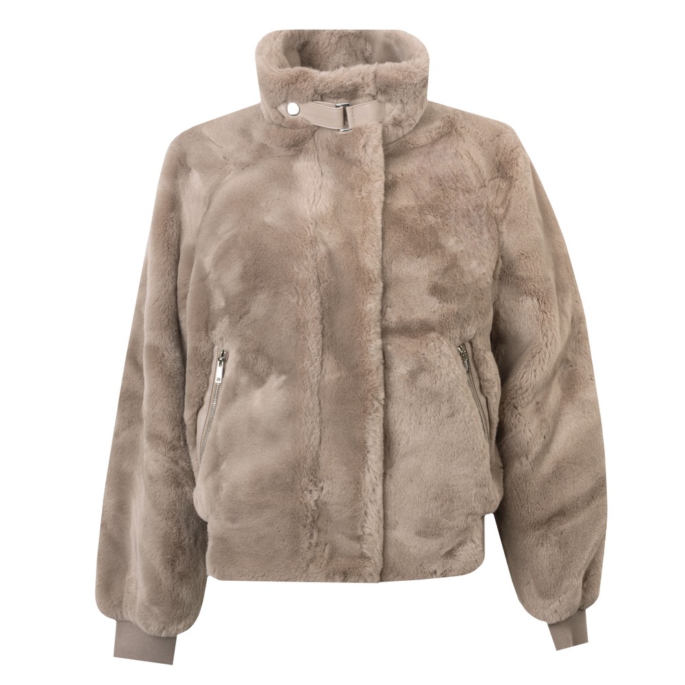 Ambra Short Faux Fur Jacket