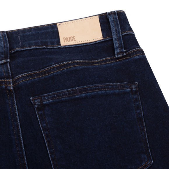 Paige Womens Blue Gemma Reverse High Rise Jean #3