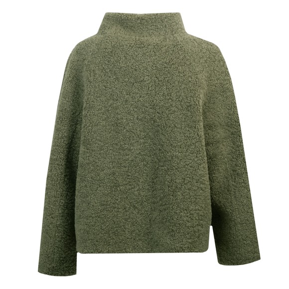 Rino & Pelle Womens Green Denu Jacket With High Collar #3