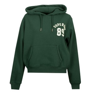 Athletic Essential Applique Cropped Hoodie