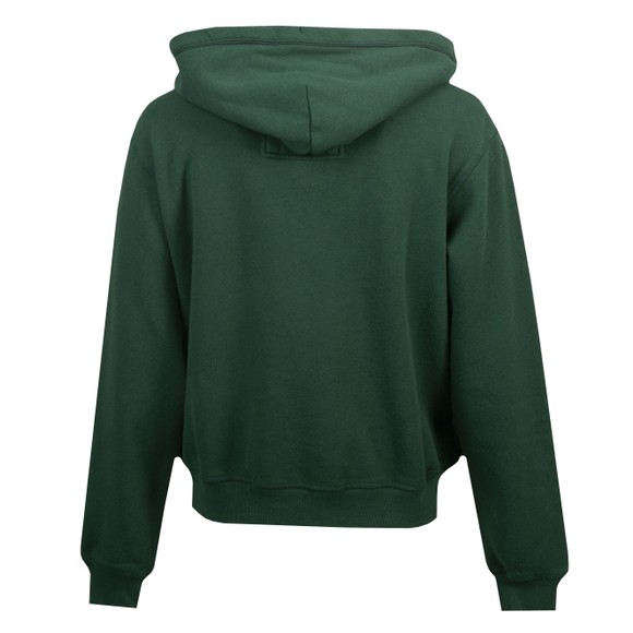 Superdry Womens Green Athletic Essential Applique Cropped Hoodie main image