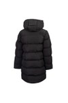 Superdry Womens Black Hooded Sports Mid Puffer Jacket