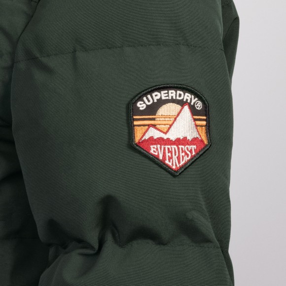 Superdry Womens Green Everest Hooded Bomber Jacket main image