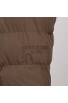 Superdry Womens Brown Hood Faux Fur Fuji Mid Length Jacket