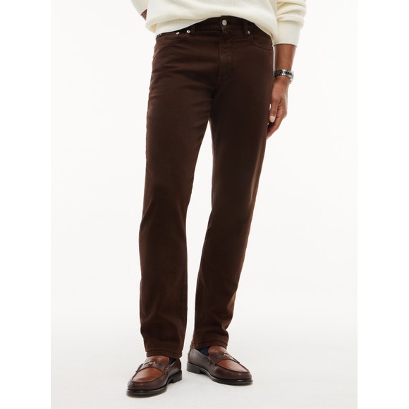 Tommy Hilfiger Mens Brown Slim Straight Jean main image