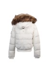 Superdry Womens Off-White Everest Hooded Bomber Jacket