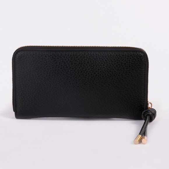 Valentino Bags Womens Black Saphira Re-Zip Around Small Wallet #3