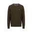 Merino Cashmere Knitted V-Neck Jumper