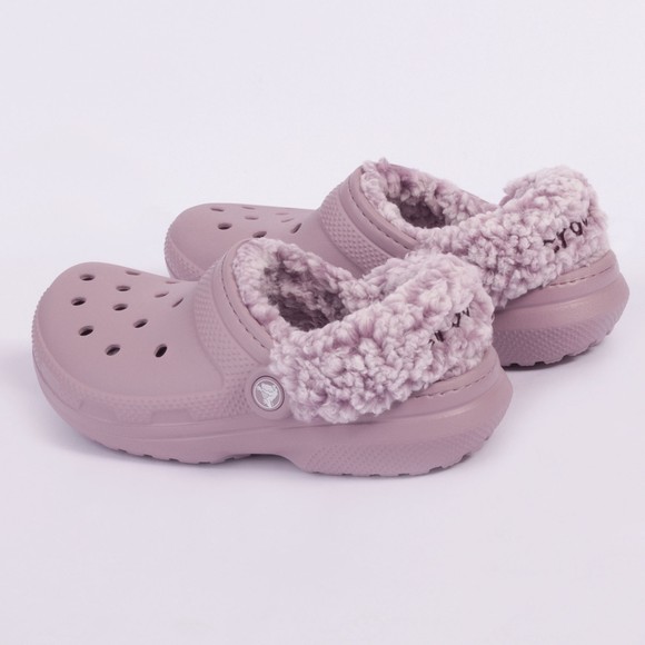 Crocs Womens Purple Classic Lined Clog #3