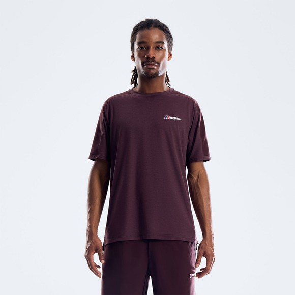 berghaus Mens Purple Farndale Tech T-Shirt #2