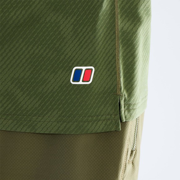 berghaus Mens Green Dawdon Tech T-Shirt #3