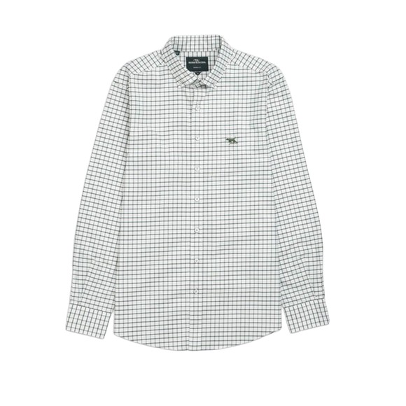 Rodd & Gunn Mens Green Oxford Valley Check Shirt