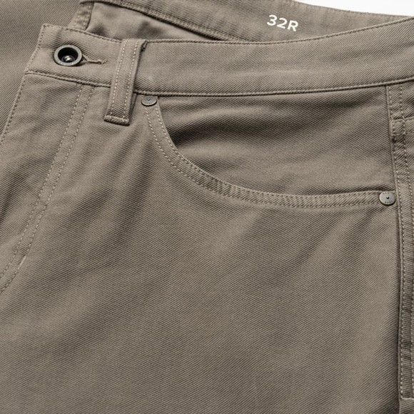 Rodd & Gunn Mens Brown Motion 2 Straight Jean main image