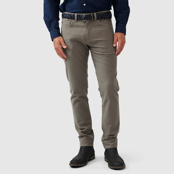 Rodd & Gunn Mens Brown Motion 2 Straight Jean main image