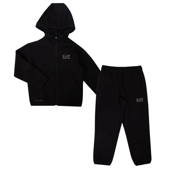EA7 Emporio Armani Boys Black Ventus 7 Tracksuit