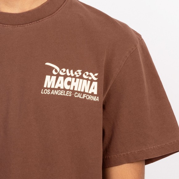 Deus Ex Machina Mens Brown Primo T-Shirt #3