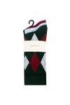 Gant Mens Green Argyle Socks 3 Pack