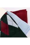 Gant Mens Green Argyle Socks 3 Pack