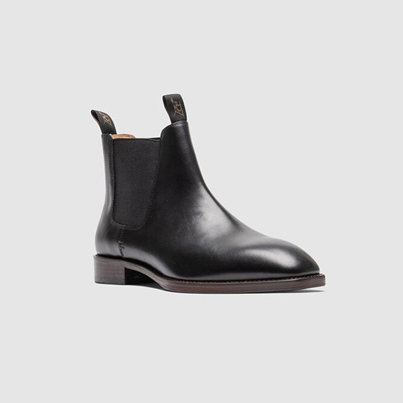 Rodd & Gunn Mens Black Farmlands Chelsea Boot main image