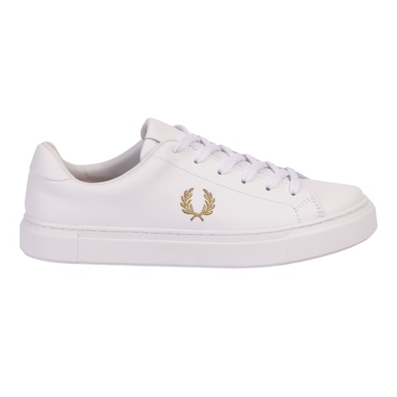 Fred Perry Mens White B71 Leather Trainer #1