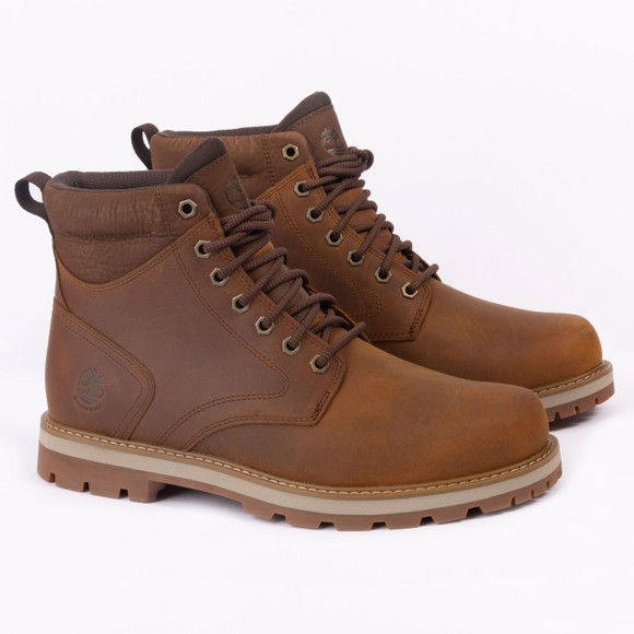 Timberland Mens Brown Britton Road Waterproof Mid Lace Up Boot main image