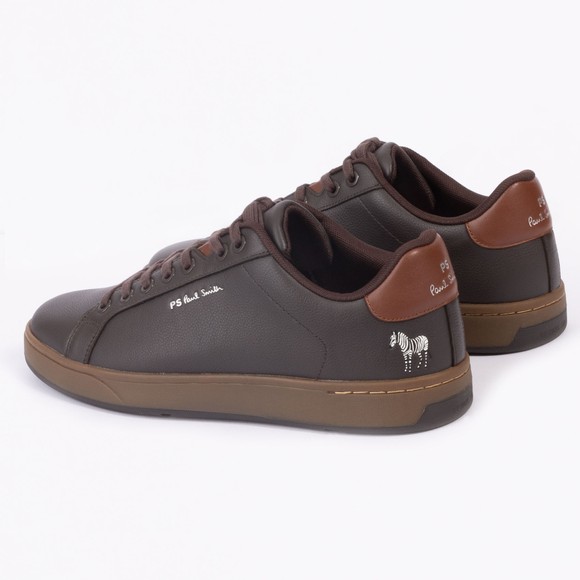 PS Paul Smith Mens Brown Albany Leather Trainer #3