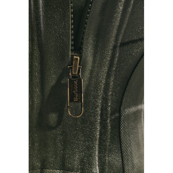 Barbour Lifestyle Mens Green Teesdale Tall Welly #3