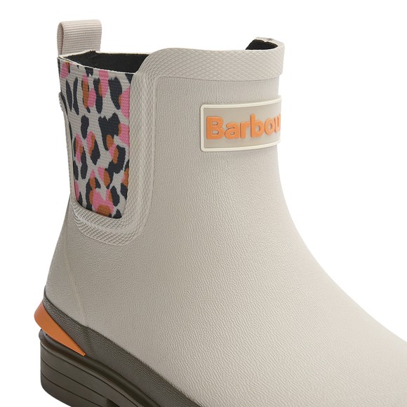 Barbour Lifestyle Womens Beige Abbeyfield Packable Ankle Wellingtons #3