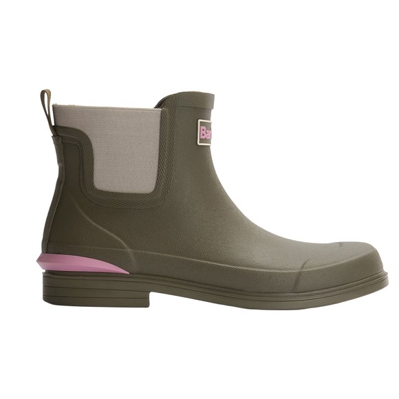 Barbour Lifestyle Womens Green Abbeyfield Packable Ankle Wellingtons #1