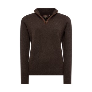 Country Quarter Zip Knit Jumper