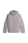 Tommy Hilfiger Mens Grey Tech Hooded Padded Jacket