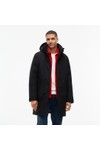 Tommy Hilfiger Mens Black Tech Hooded Padded Parka