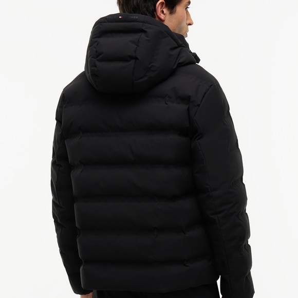 Tommy Hilfiger Mens Black Tech Heat Sealed Jacket main image