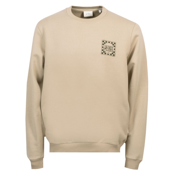 Les Deux Mens Beige Goods Sweatshirt main image