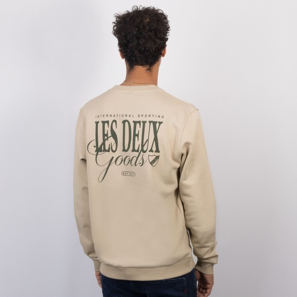 Les Deux Mens Beige Goods Sweatshirt main image