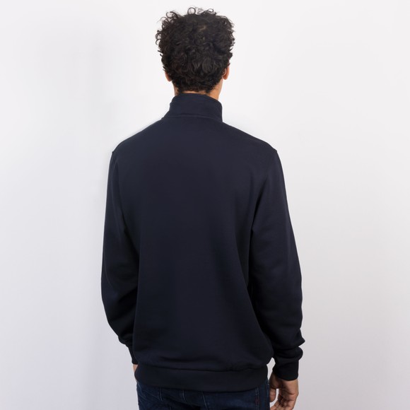 Les Deux Mens Blue Norregaard Tonal 1/2 Zip Sweatshirt main image