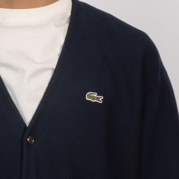 Lacoste Mens Blue AH9914 Cotton Knit Cardigan #3