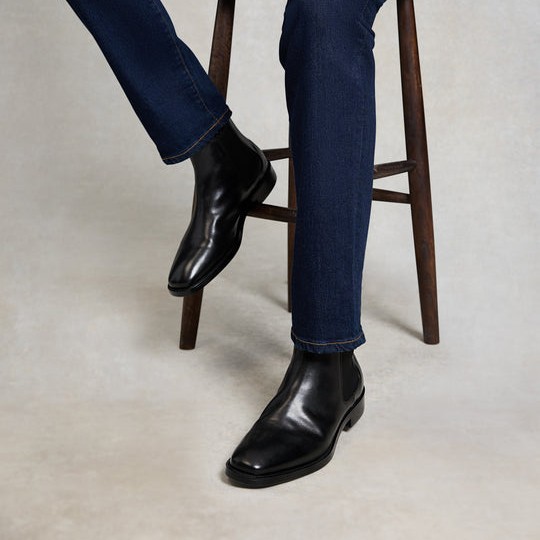 Holland Cooper Mens Black Chelsea Boot #3