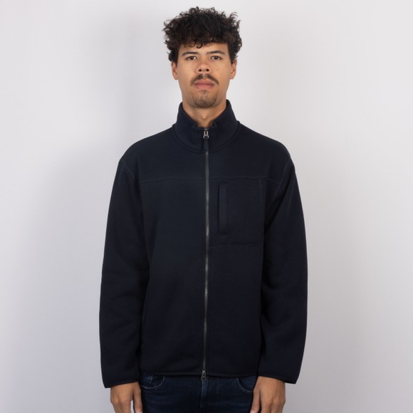 Gant Mens Blue Fleece Jacket main image