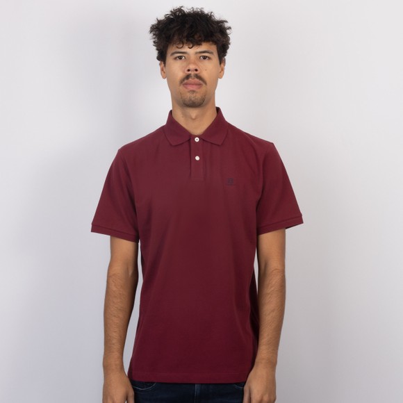 Hackett Mens Red Heritage Small Logo Polo Shirt main image