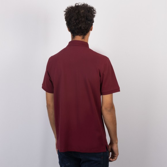 Hackett Mens Red Heritage Small Logo Polo Shirt main image